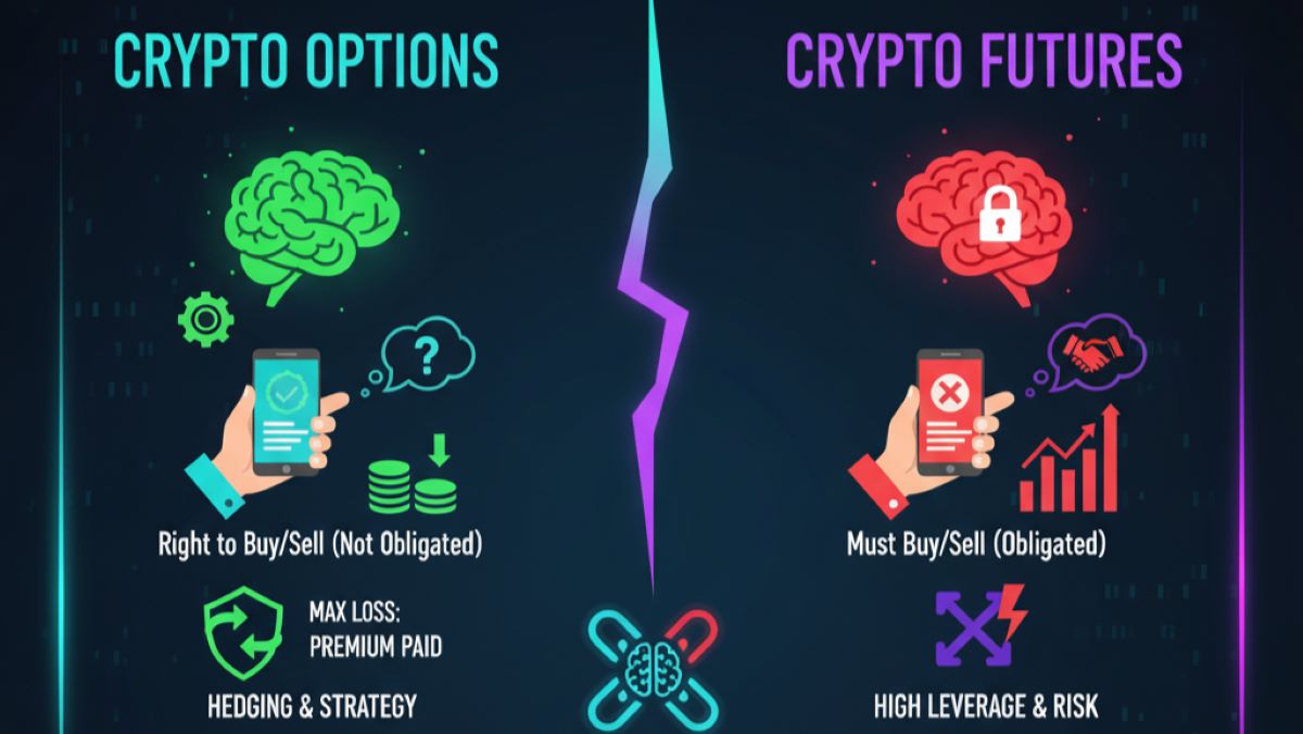Crypto Options vs. Futures – What Sets Them Apart
